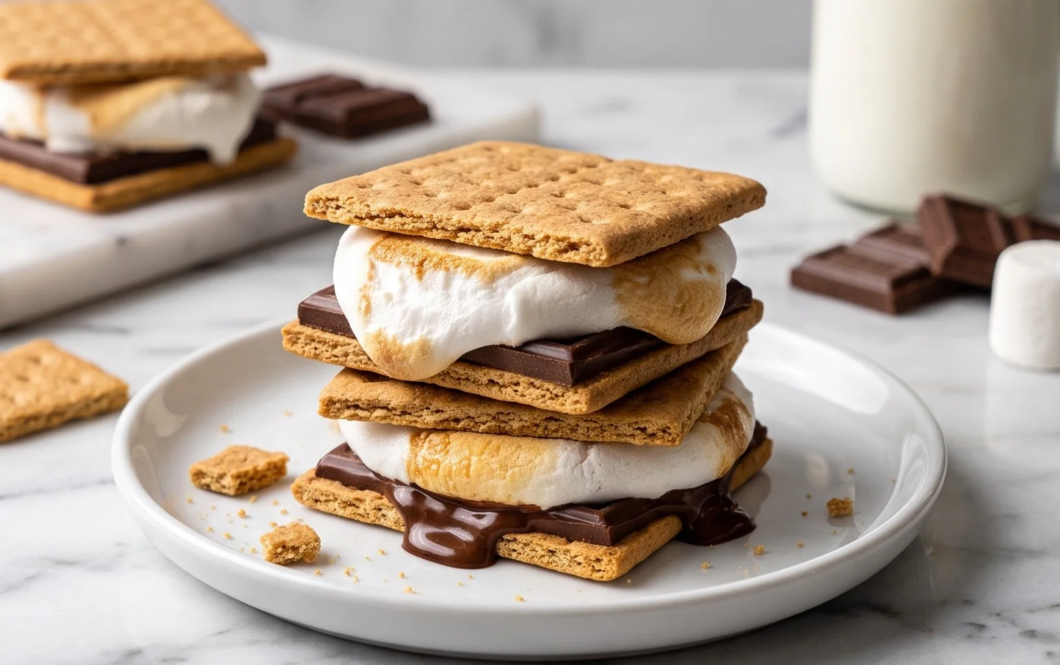 Frozen S’mores Dessert- Cool Creamy Campfire Classic