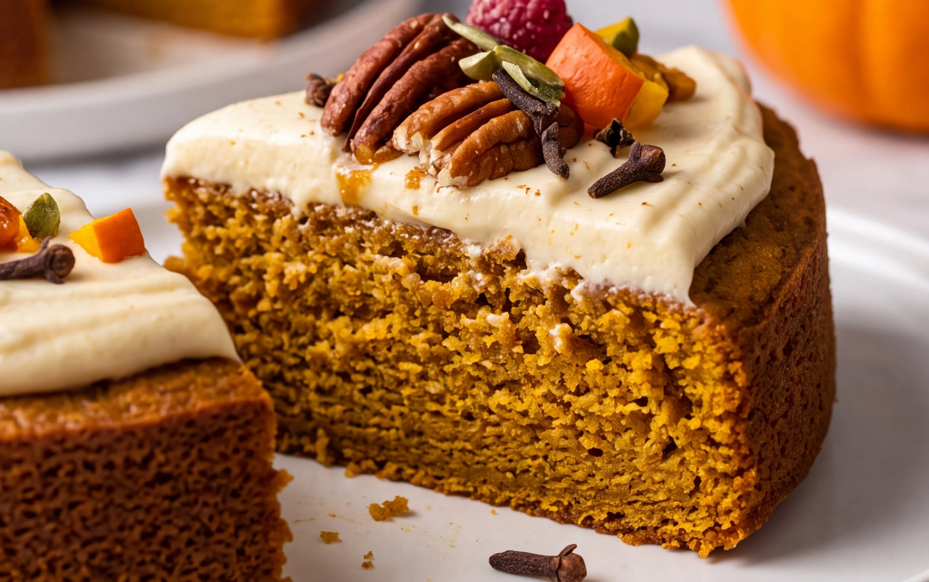 Halloween Pumpkin Cake